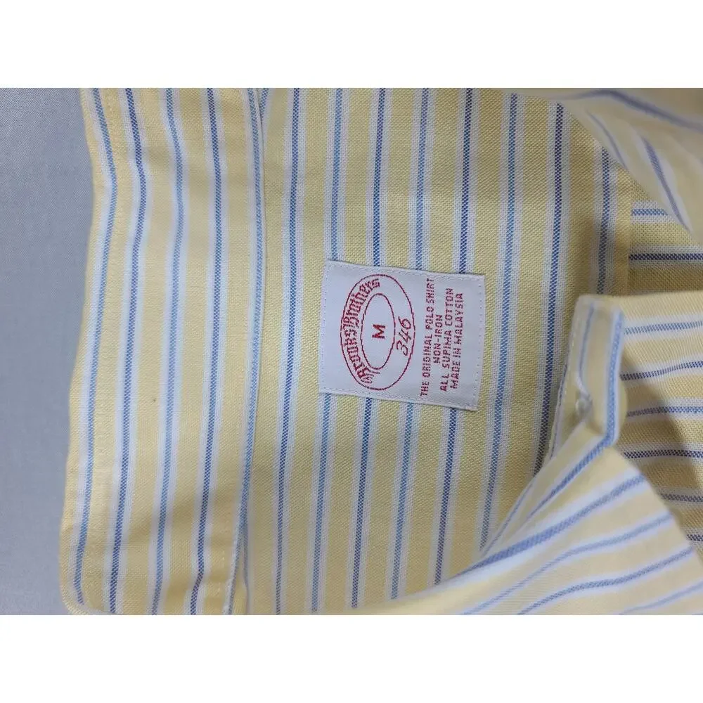 Heritage Classic Preppy Brooks Brothers 346 long sleeve button down SZ Medium